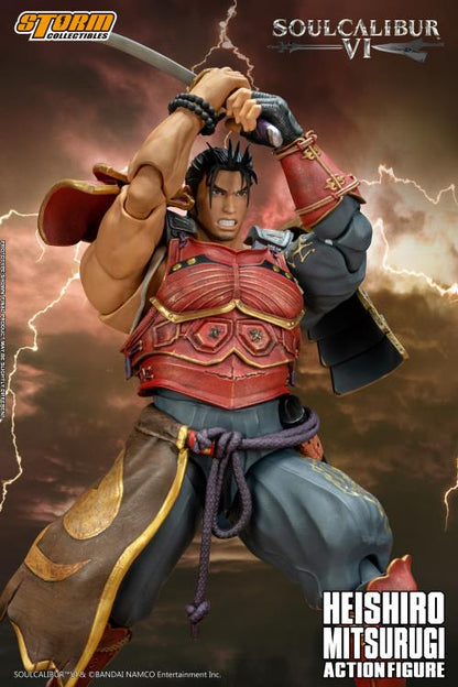 Pedido Figura Heishiro Mitsurugi - Soulcalibur VI marca Storm Collectibles escala pequeña 1/12