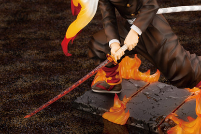 Pedido Estatua Kyoujurou Rengoku (Purgatory Anjuro) - Demon Slayer: Kimetsu No Yaiba - ArtFX J marca Kotobukiya escala 1/8