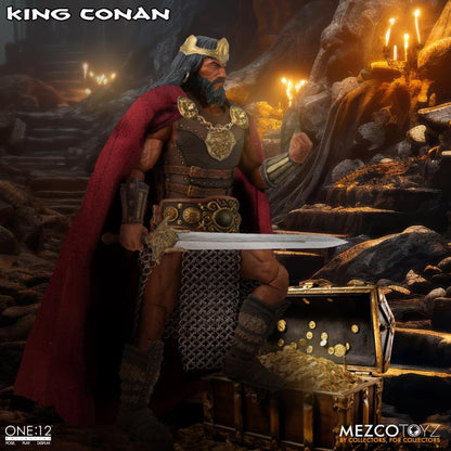 Pedido Figura King Conan - One:12 Collective marca Mezco Toyz 76803 escala pequeña 1/12