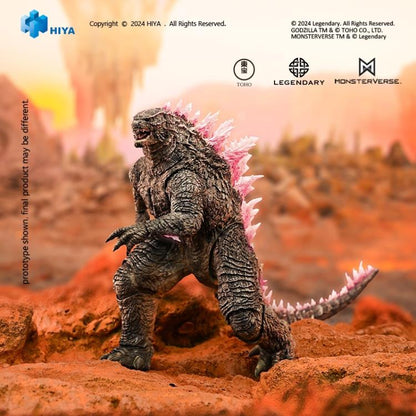 Preventa Figura Godzilla Evolved (Exclusiva PX Previews) - Godzilla x Kong: The New Empire - Exquisite Basic marca HIYA EBG0412 (18 cm)