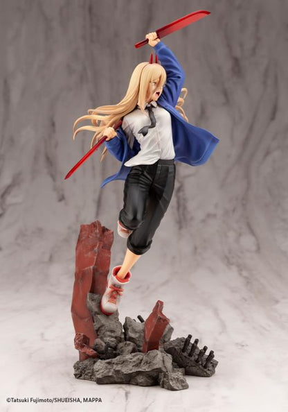 Preventa Estatua Power - Chainsaw Man - ArtFX J marca Kotobukiya escala 1/8