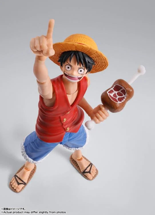 Preventa Figura Monkey D. Luffy (Romance Dawn) - One Piece - S.H.Figuarts marca Bandai Spirits escala pequeña 1/12