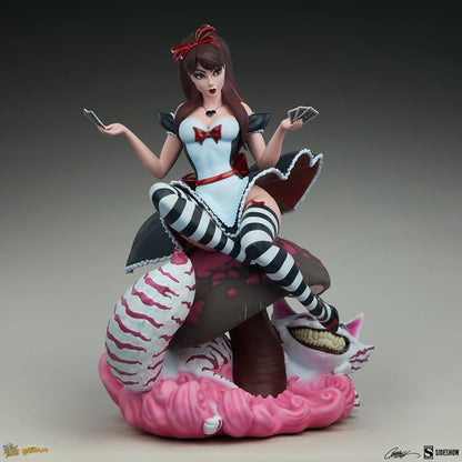 Pedido Estatua Alice in Wonderland (Game of Hearts Edition) - Fairytale Fantasies Collection marca Sideshow Collectibles (34.29 cm)