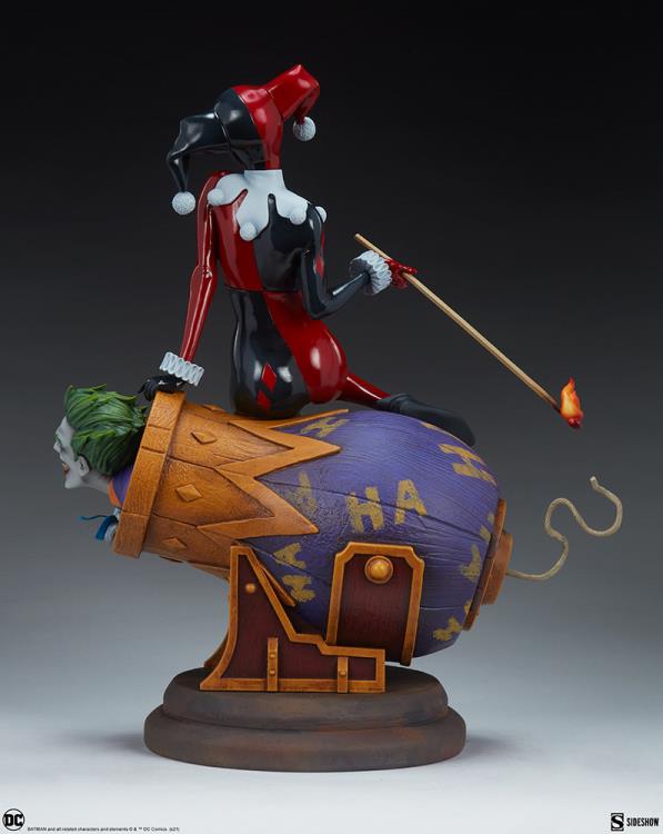 Pedido Estatua Harley Quinn & The Joker - Diorama DC Comics marca Sideshow Collectibles escala 1/6