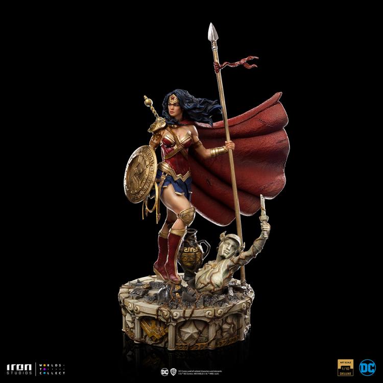 Preventa Estatua Wonder Woman Unleashed Deluxe - DC Comics - Limited Edition marca Iron Studios escala de arte 1/10