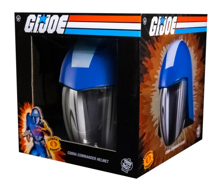 Preventa Casco del Cobra Commander - G.I. Joe marca Trick or Treat Studios escala real 1/1