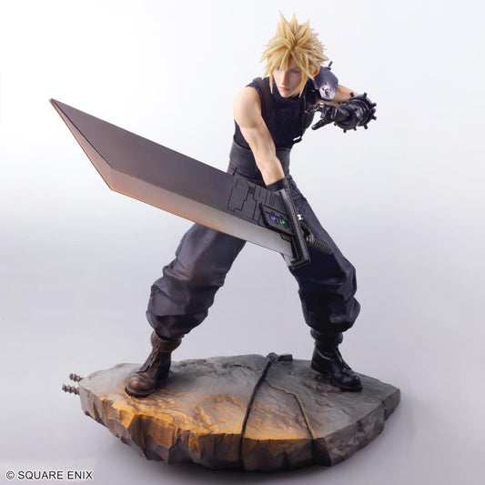 Preventa Estatua Cloud Strife - Final Fantasy VII: Rebirth Static Arts marca Square Enix escala 1/7