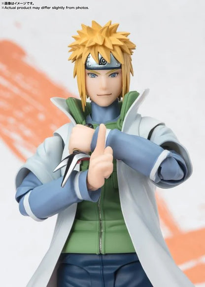 Preventa Figura Minato Namikaze (NARUTOP99 Edition) - Naruto: Shippuden - S.H.Figuarts marca Bandai Spirits escala pequeña 1/12