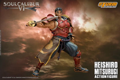 Pedido Figura Heishiro Mitsurugi - Soulcalibur VI marca Storm Collectibles escala pequeña 1/12