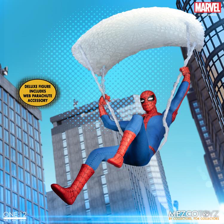 Pedido Figura Amazing Spider-Man Deluxe Edition - One:12 Collective marca Mezco Toyz 76295 escala pequeña 1/12