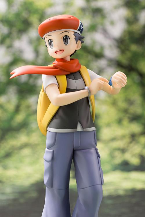 Pedido Estatua Lucas con Chimchar - Pokemon - ArtFX J marca Kotobukiya escala 1/8