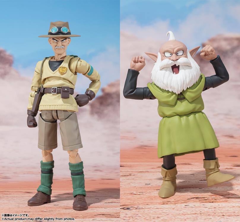 Preventa Figura Rao & Thief - Sand Land - S.H.Figuarts marca Bandai Spirits escala pequeña 1/12