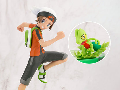 Pedido Estatua Brendan con Treecko - Pokemon - ArtFX J marca Kotobukiya escala 1/8