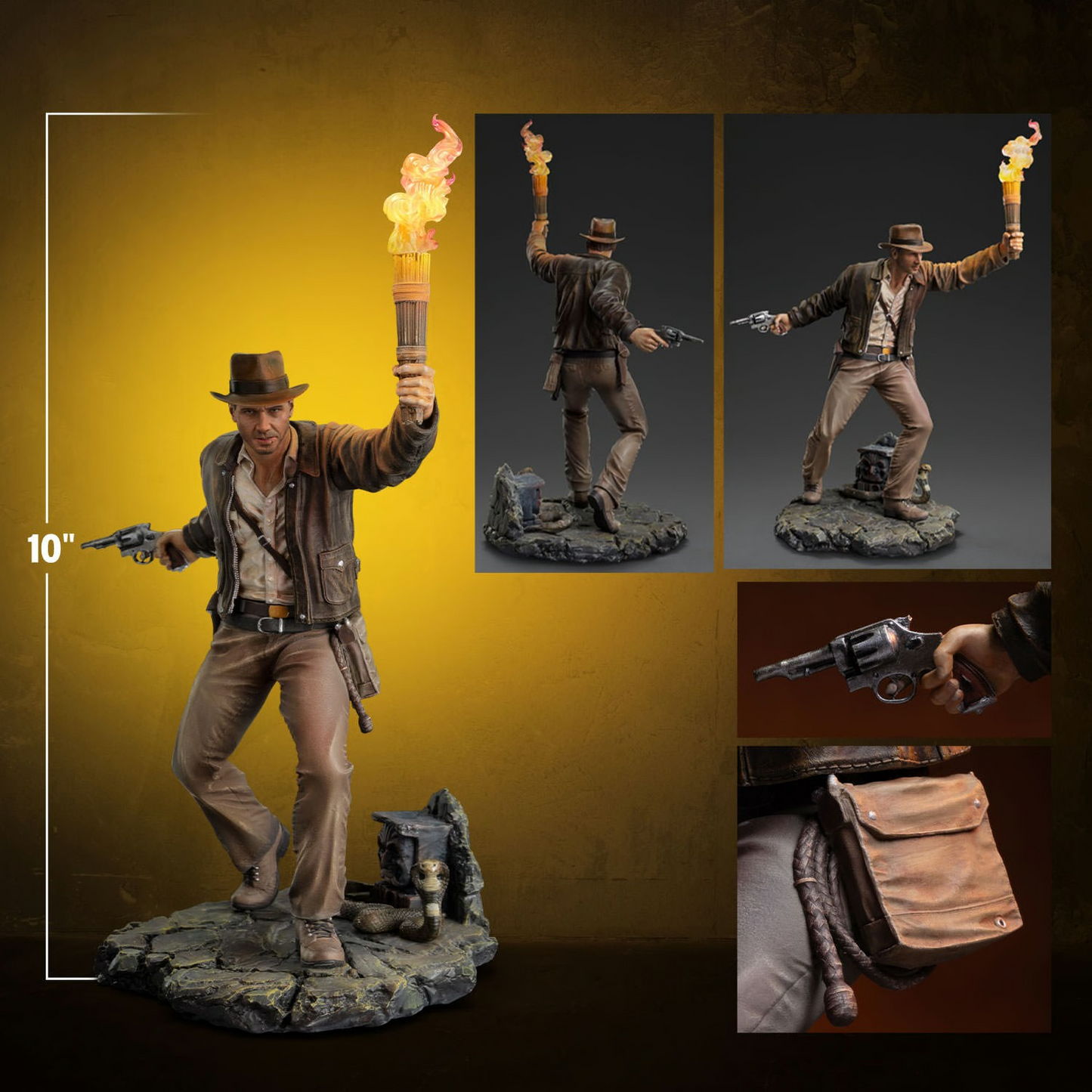 Preventa Estatua Indiana Jones (Limited Edition) marca Iron Studios escala de arte 1/10