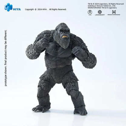 Preventa Figura Kong (Exclusiva PX Previews) - Godzilla x Kong: The New Empire - Exquisite Basic marca HIYA EBG0414 (16 cm)