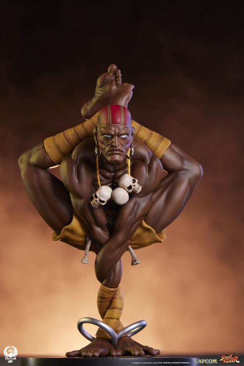 Preventa Set Estatuas Akuma & Dhalsim - Street Jam - Street Fighter marca PCS Collectibles escala 1/10