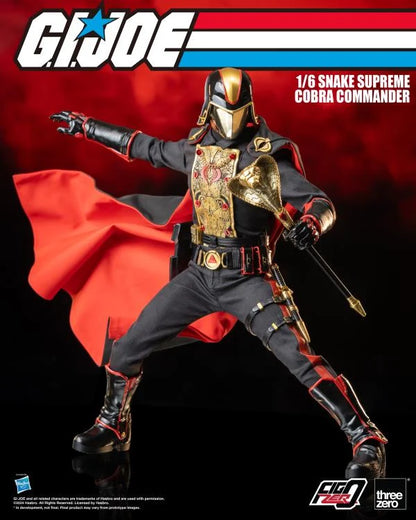 Pedido Figura Snake Supreme Cobra Commander - G.I.Joe FigZero marca Threezero 3Z0737 escala 1/6