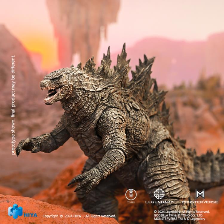 Preventa Figura Godzilla Re-Evolved (Exclusiva PX Previews) - Godzilla x Kong: The New Empire - Exquisite Basic marca HIYA EBG0430 (18 cm)