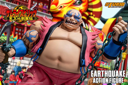 Preventa Figura Earthquake - Samurai Shodown VI marca Storm Collectibles escala pequeña 1/12