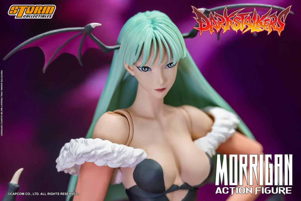 Preventa Figura Morrigan - Darkstalkers marca Storm Collectibles CPDS02 escala pequeña 1/12