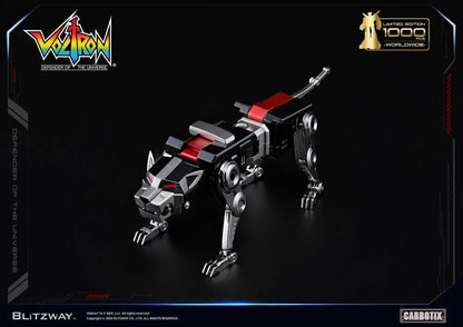 Preventa Figura Black Voltron (DIECAST) (Exclusiva Edición Limitada) - Carbotix Series marca Blitzway BW-CA-11101 (38 cm)