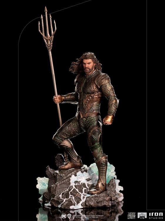 Pedido Estatua Aquaman - Zack Snyder's Justice League - Battle Diorama Series (BDS) - marca Iron Studios escala de arte 1/10