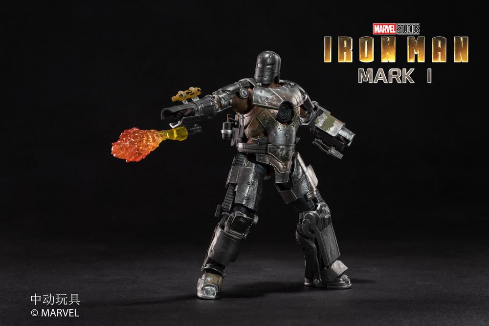 [EN STOCK] Figura Iron Man Mark I marca ZD Toys escala 1/10 (18 cm)