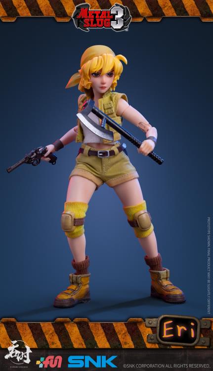 Pedido Figura Eri Kasamoto - SNK METAL SLUG III marca Tunshi Studio SNK TS-007 escala pequeña 1/12