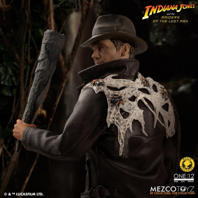 Preventa Figura Indiana Jones (Exclusive Edition) - Raiders of the Lost Ark - One:12 Collective marca Mezco Toyz 77650 escala pequeña 1/12