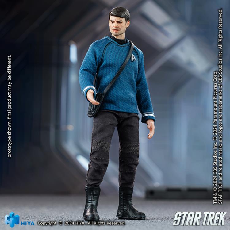 Preventa Figura Dr. Leonard "Bones" McCoy (Exclusiva PX Previews) - Star Trek (2009) - Exquisite Super Series marca HIYA ESS026 escala pequeña 1/12