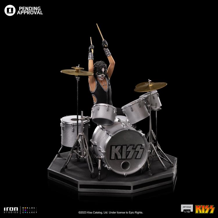 Pedido Estatua Peter Criss (The Catman) - KISS marca Iron Studios escala de arte 1/10