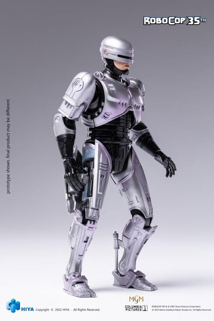 Preventa Figura RoboCop (Diecast) (PX Previews Exclusive) - 35th Anniversary RoboCop (1987) - Exquisite Super Series marca HIYA escala pequeña 1/12