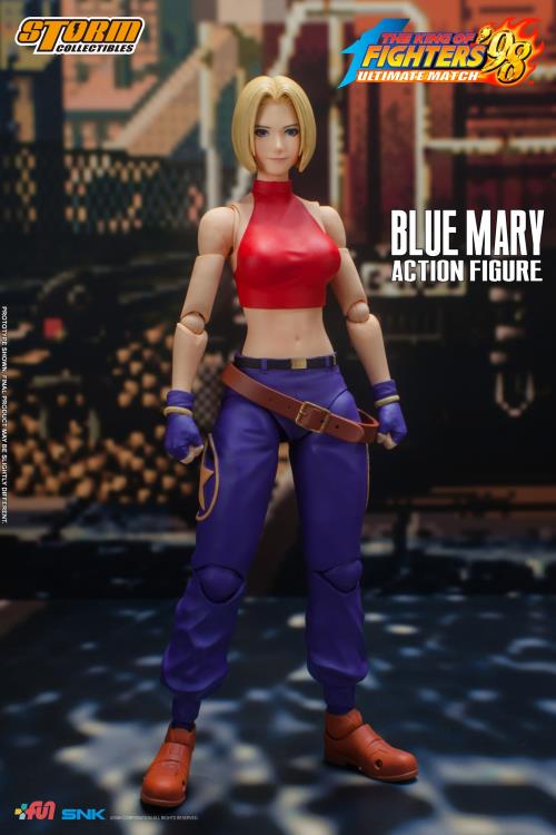 Pedido Figura Blue Mary - The King of Fighters '98 marca Storm Collectibles escala pequeña 1/12