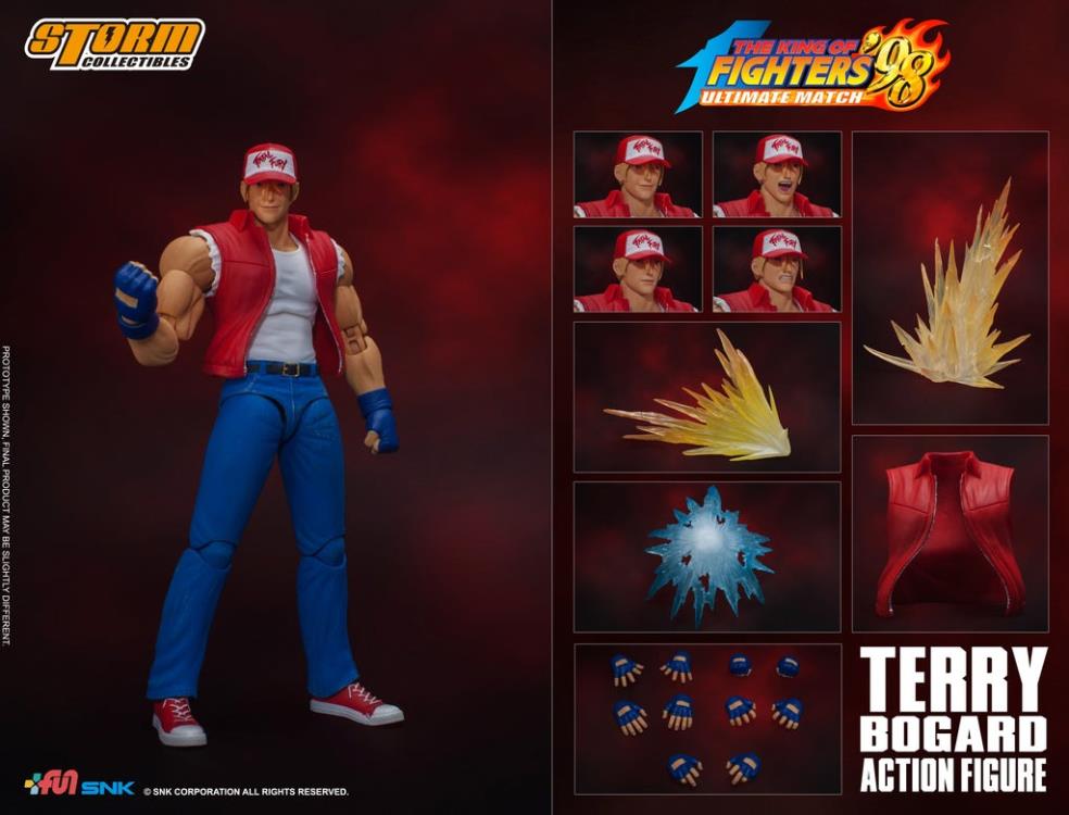 Pedido Figura Terry Bogard - The King of Fighters '98 marca Storm Collectibles SKKF04 escala pequeña 1/12