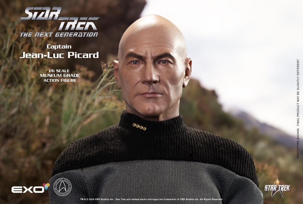 Preventa Figura Captain Jean-Luc Picard (Standard version) - Star Trek: The Next Generation marca EXO-6 EXO-01-019-STN escala 1/6