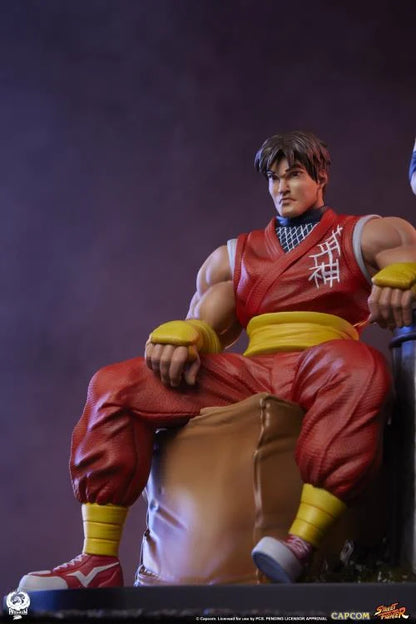 Preventa Set Estatuas Cody & Guy - Street Jam - Street Fighter marca PCS Collectibles escala 1/10