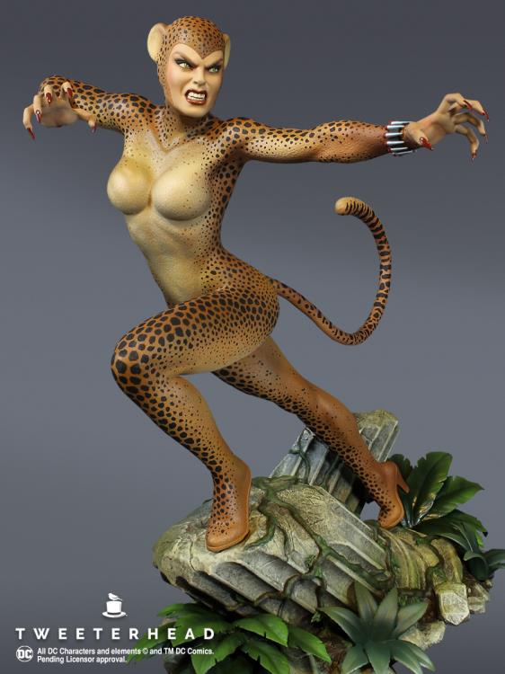 Pedido Estatua Cheetah - Super Powers Collection - DC Comics Maquette marca Tweeterhead (25.4 cm)