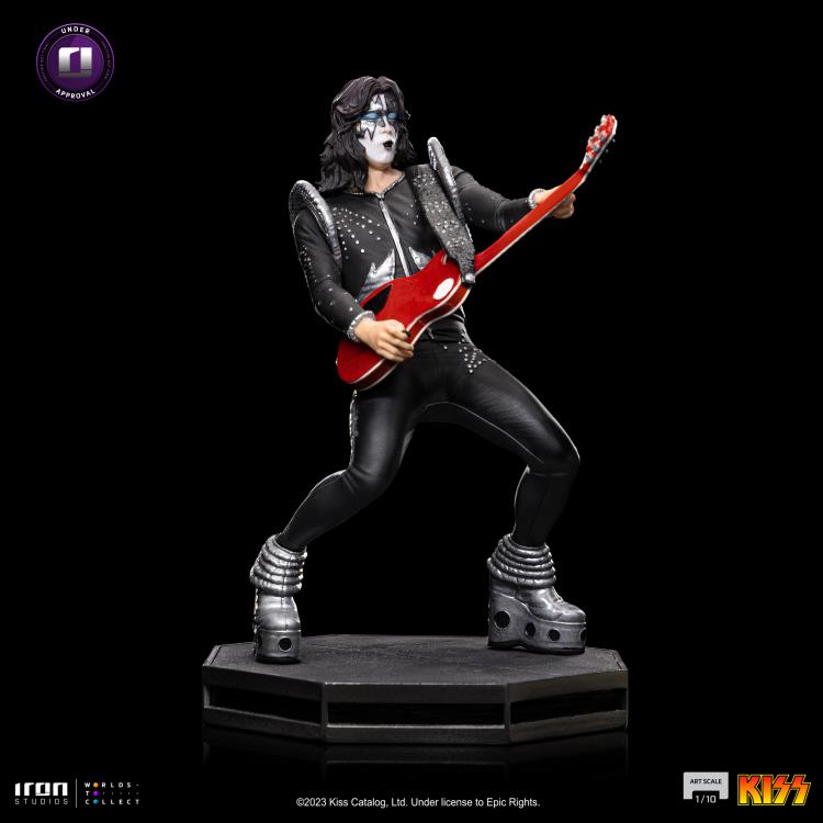 Preventa Estatua Ace Frehley - KISS marca Iron Studios escala de arte 1/10