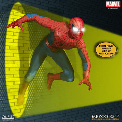 Pedido Figura Amazing Spider-Man Deluxe Edition - One:12 Collective marca Mezco Toyz 76295 escala pequeña 1/12