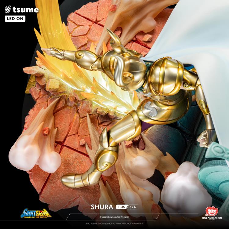 Preventa Estatua SHURA (Limited Edition) - Saint Seiya HQS marca TSUME a escala 1/6 (63 cm)