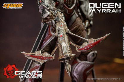 Preventa Figura Queen Myrrah - Gears of War  marca Storm Collectibles escala pequeña 1/12