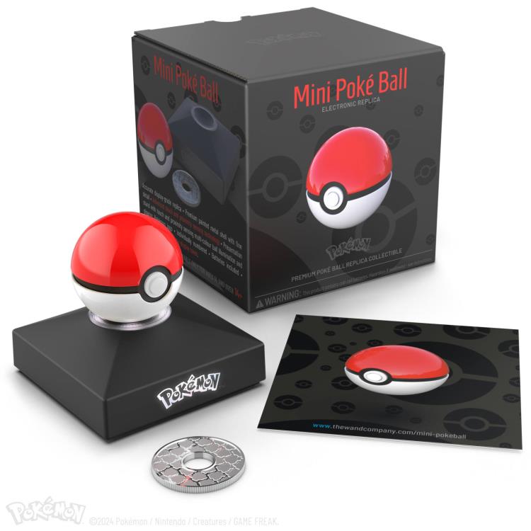 Pedido Prop Replica Mini Poke Ball - Pokemon Electronic marca The Wand Company escala real 1/1