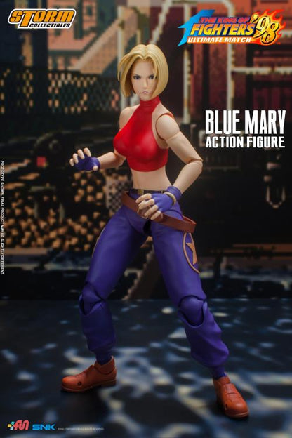 Pedido Figura Blue Mary - The King of Fighters '98 marca Storm Collectibles escala pequeña 1/12