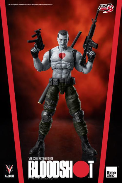 Pedido Figura Bloodshot - Valiant Comics - FigZero S marca Threezero 3Z0181 escala pequeña 1/12