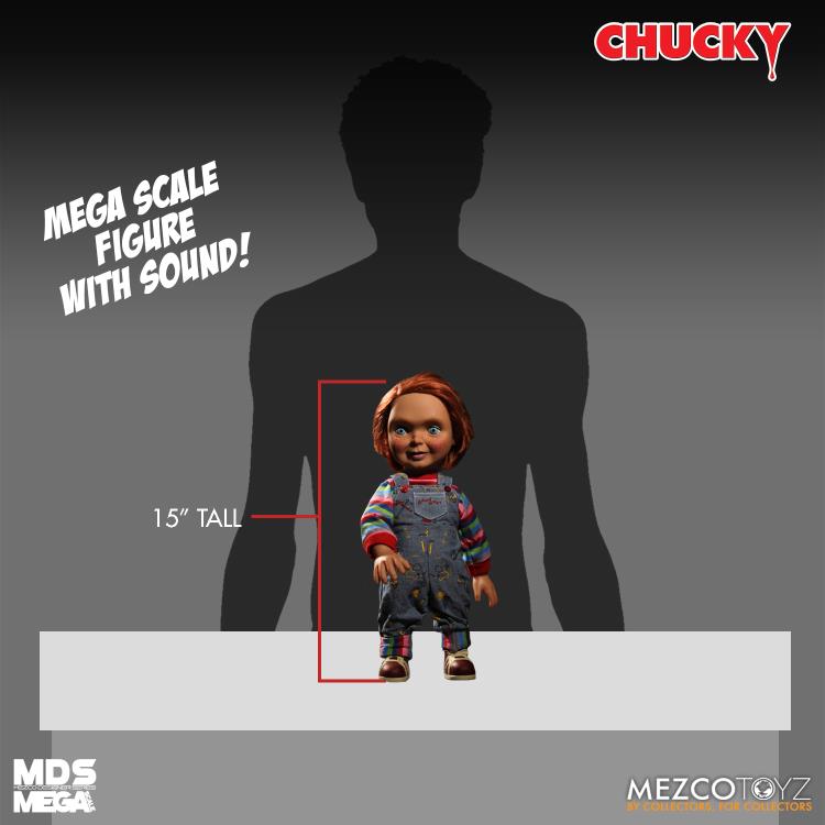 Pedido Figura Chucky (Talking / Parlante) - Child's Play Mezco Designer Serie marca Mezco Toyz 78004 escala 1/2 (38 cm)