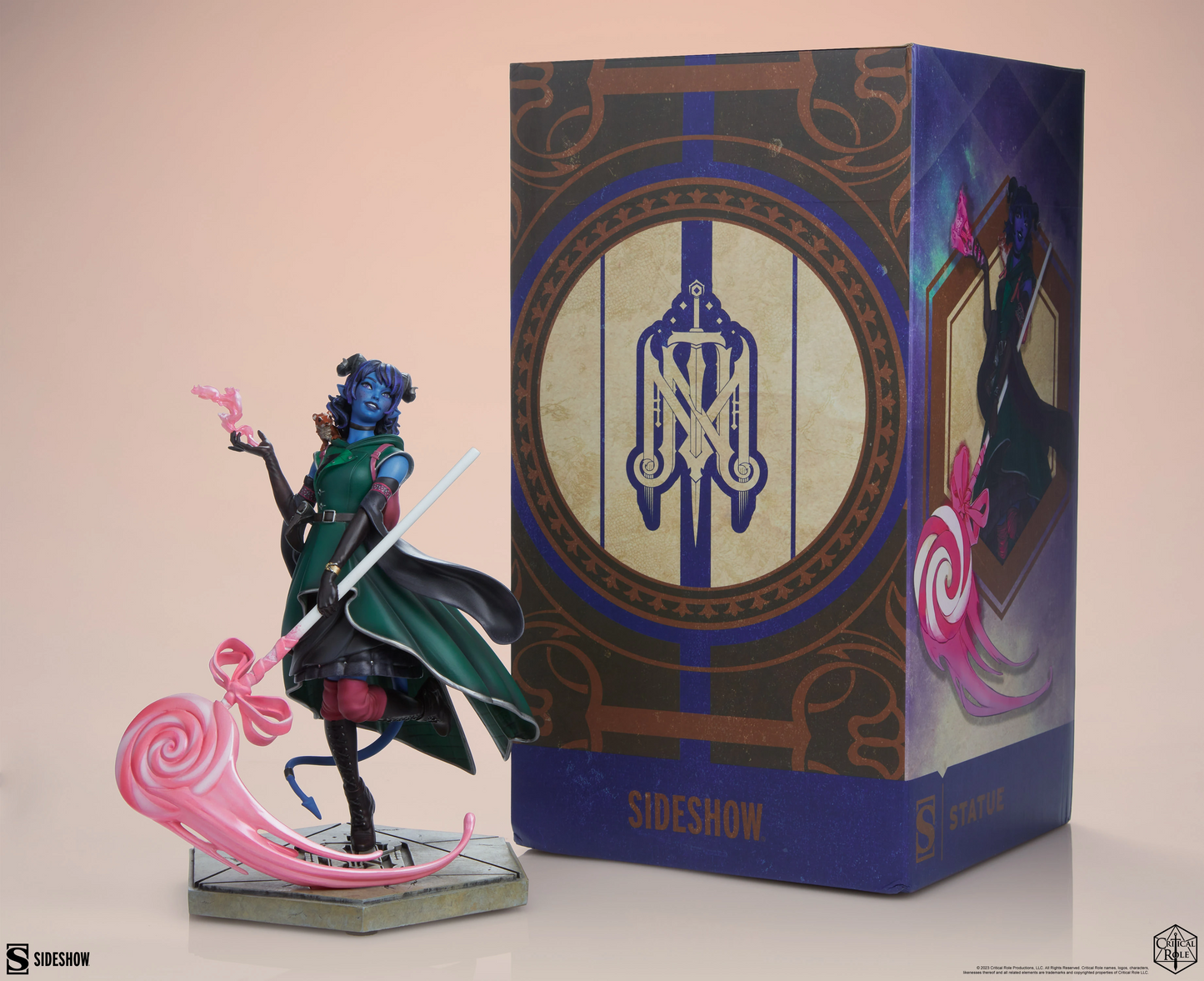 Pedido Estatua Jester - The Mighty Nein - Critical Role marca sideshow collectibles escala 1/6