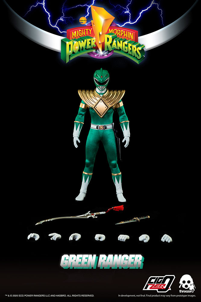 Preventa Figuras Mighty Morphin Power Rangers (6 versiones) - FigZero marca Threezero 3Z0195-200 escala 1/6