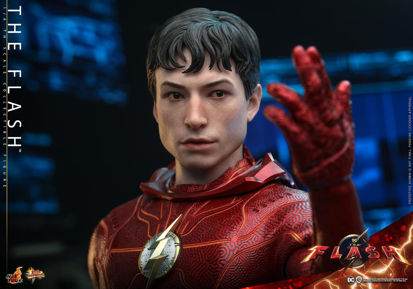 Preventa Figura THE FLASH (Special Edition - incluye Anillo tamaño real) - The Flash marca Hot Toys MMS713B escala 1/6