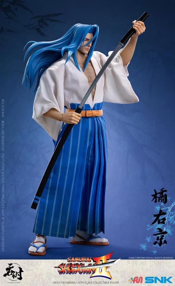 Pedido Figura Ukyo Tachibana - SNK Samurai Shodown II marca Tunshi Studio TS008 escala 1/6