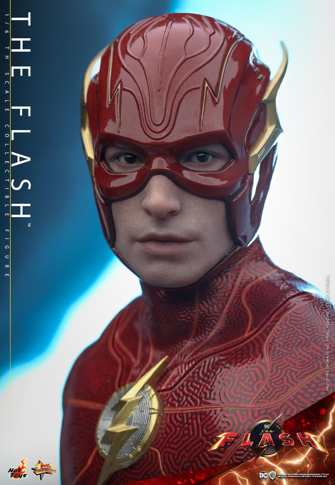 Preventa Figura THE FLASH (Special Edition - incluye Anillo tamaño real) - The Flash marca Hot Toys MMS713B escala 1/6